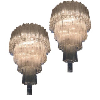Chandelier by Toni Zuccheri for Venini, 1960s For Sale