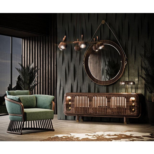 Essen Suspension Lamp by Wood Tailors Club For Sale - Image 10 of 11