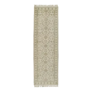 Erin Gates by Momeni Concord Sudbury Beige Hand Knotted Wool Runner 2'6" X 8'