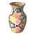 Floral Vase With Resin Finish and Reverse Decoupage Interior- Water Safe For Sale