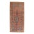 Early 20th Century Zabihi Collection Red Blue Persian Corridor Rug - 6'6" x 15'8" For Sale
