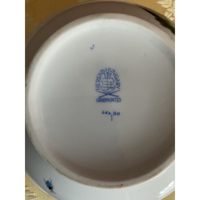 Herend Rothschild Bird Motif Porcelain Bowl For Sale In Providence - Image 6 of 10