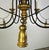 Traditional Paul Ferrante Gilt and Iron Six-Light Chandelier, 20th Century For Sale - Image 3 of 16