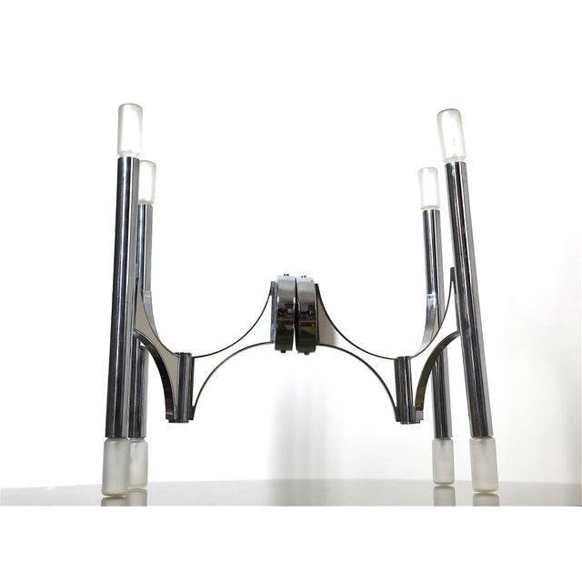 Gaetano Sciolari Vintage Wall Lights from Gaetano Sciolari, 1970s, Set of 2 For Sale - Image 4 of 18