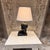 1950s 1950s Modernism African Head Table Lamp in Gesso For Sale - Image 5 of 11