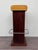Vintage Italian Wooden Bar Stool with Padded Seat, 1970s For Sale - Image 6 of 15
