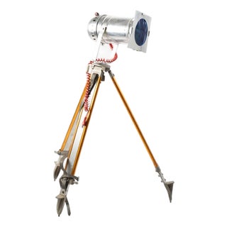 Vintage Tripod Stage Theatre Light For Sale