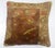Late 20th Century Turkish Anatolian Floral Rug Pillow For Sale - Image 5 of 5