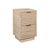 New special order item. Not vintage. Elevate your space with the Nayla Cerused Oak Reed Side Table, a sophisticated blend...
