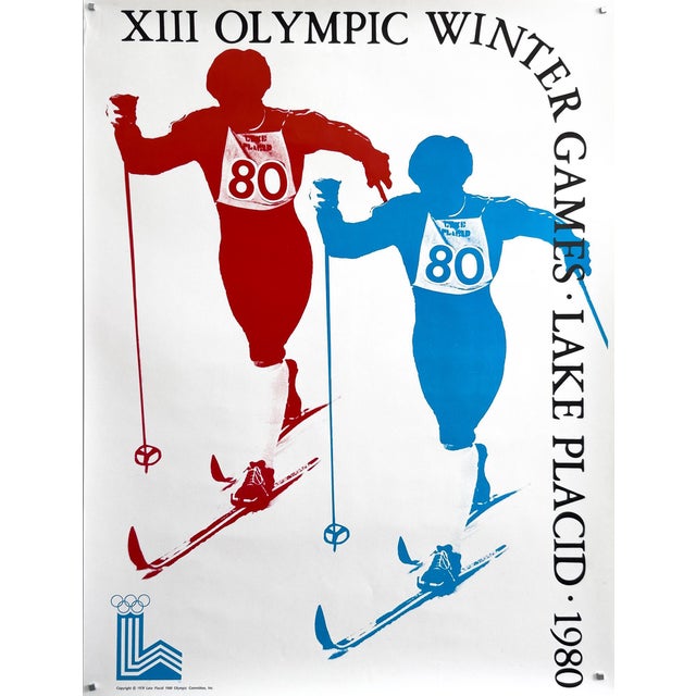 Original Olympic Poster, 1980 For Sale