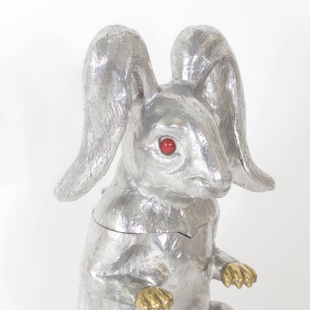 Arthur Court Rabbit Wine Cooler or Ice Bucket Chairish