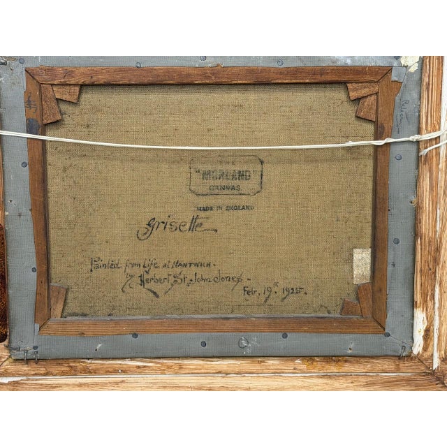 Grisette Grey Mare Equestrian Oil Painting Dated 1925 Painted From Life at Nantwich With Links to the Grosvenor Sporting Sphere and Cheshire Hunt For Sale - Image 17 of 18
