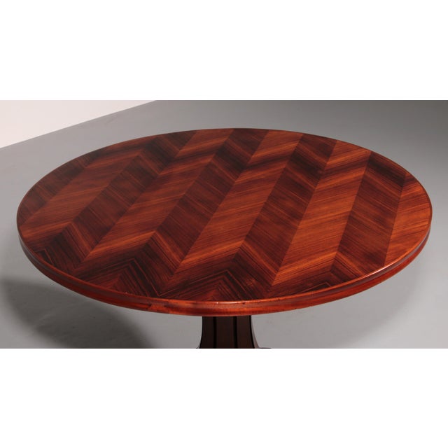 Wood Mid-Century Modern Italian Dining Table by Carlo De Carli, 1960 For Sale - Image 7 of 12