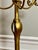 Gold Gilt Wrought Iron 3-Tier Revolving Coat Stand Hat Rack, Koegl Style, Italy, 1950s For Sale - Image 8 of 12