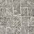 Sample - Schumacher X Caroline Z Hurley Katama Fabric in Black For Sale