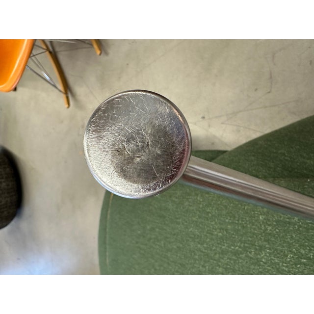 Mid-Century Modern Hans Wegner Ox Chair AP-46 and Ottoman For Sale - Image 3 of 12