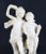 Marble Sculpture of Siblings, 1920s For Sale - Image 4 of 18