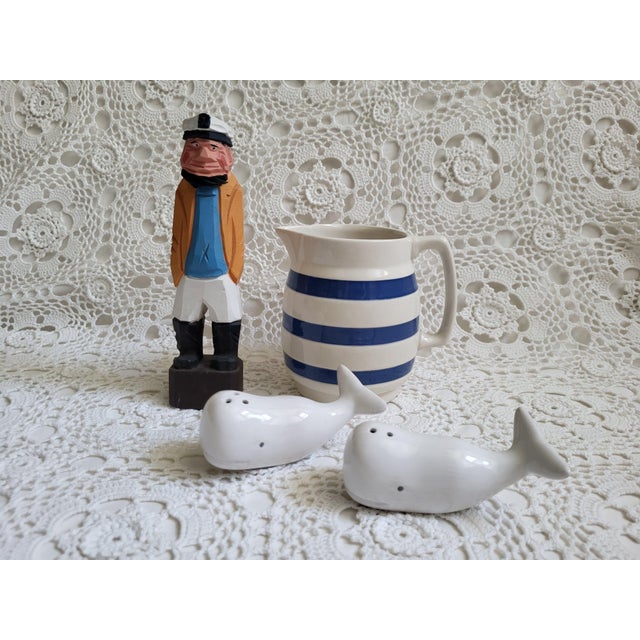 1960s Carved Wooden Sailor Figurine For Sale In Baltimore - Image 6 of 7