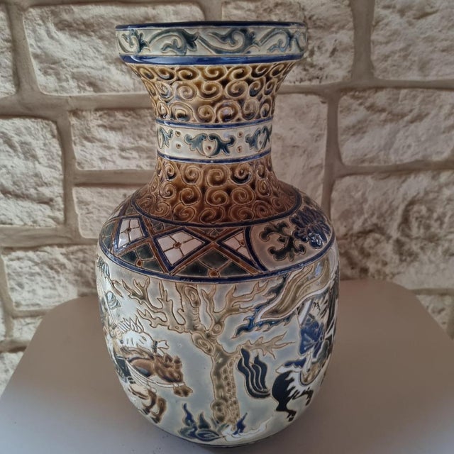 Vintage Vietnam Vase, 1950s For Sale - Image 3 of 18