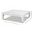 Ming Style Low Coffee Table in Antique White Pine For Sale - Image 10 of 10