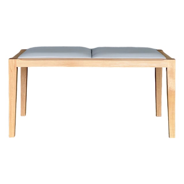 Tom Shiner Maple Two-Seat Bench For Sale