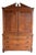 Antique Oak Empire Cabinet For Sale