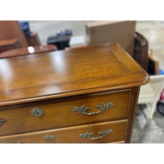 French Louis Style Highboy Dresser by Baker Furniture For Sale - Image 10 of 10