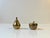 1970s Mid-Century Pear and Apple Lidded Jars in Brass, 1970s, Set of 2 For Sale - Image 5 of 8