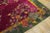1920s Red Burgundy Floral Antique Chinese Art Deco Carpet 9' X 11'7" Knotted Wool Rug For Sale In New York - Image 6 of 12