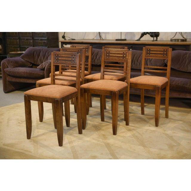 Vintage Brutalist Chairs, 1950s, Set of 6 For Sale - Image 10 of 10