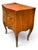 French Early 20th Century Louis XV Style Figured Wood Serpentine Two-Drawer Chest For Sale - Image 3 of 8
