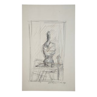 Alberto Giacometti, Studio Interior, 1963, Lithograph For Sale