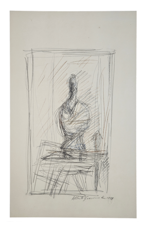 Alberto Giacometti, Studio Interior, 1963, Lithograph