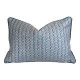 Itzina Feather/Down Pillow 24" X 17" designed by Mariano Fortuny For Sale