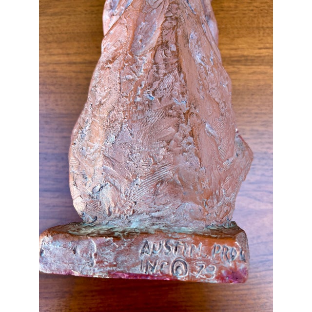 1970s Austin Production "Dress Up Girl" Brutalist Sculpture. For Sale - Image 17 of 17