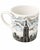 Mid-Century Modern Vintage Johnson Brothers Empire State Building Nyc Demitasse Cup & Saucer For Sale - Image 3 of 8