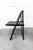 Black Folding Chair by Aldo Jacober for Alberto Bazzani, 1960s For Sale - Image 11 of 12