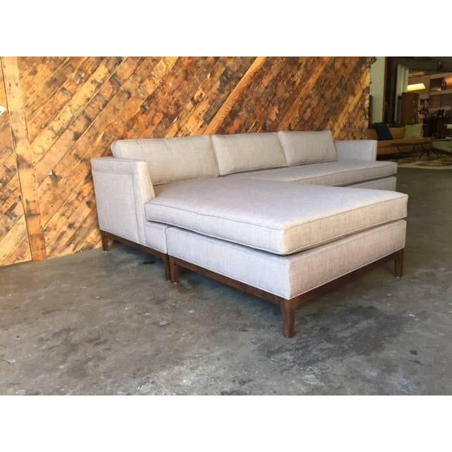 MidCentury Style Custom Reversible Sectional Chairish