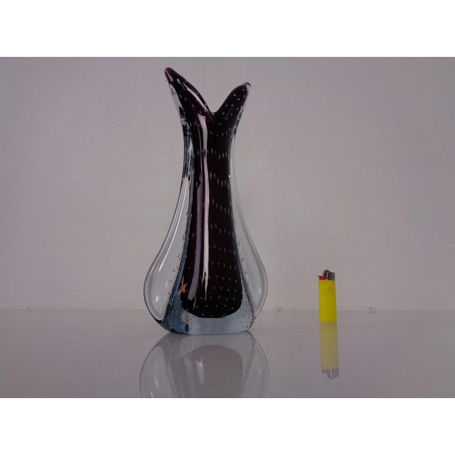 Murano Glass Vase from Fratelli Toso, Italy, 1960s For Sale - Image 3 of 18