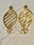 Late 20th Century Late 20th Century Solid Brass Cutout Design Wall Candle Sconces - A Pair For Sale - Image 5 of 9