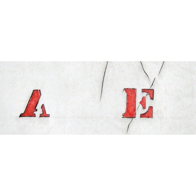 "A E", Albert Einstein Portrait #8 by Lilya Vorobey For Sale - Image 4 of 4