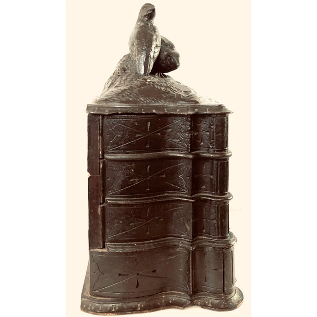 Late 19th Century Black Forest Jewelry Box For Sale - Image 4 of 8