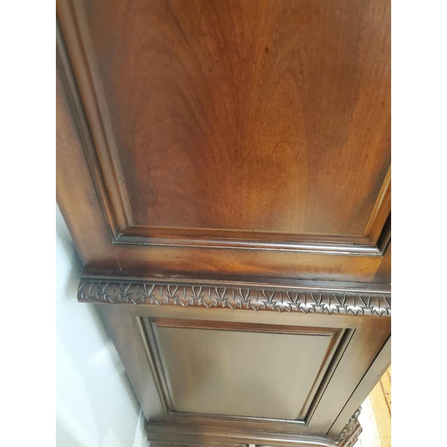 Neiman Marcus Armoire by a.r.t. Furniture in Warm Pomegranate For Sale - Image 11 of 12