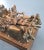 Mid 20th Century Vintage India Brass Man With Wagon Cart Bulls Cows For Sale - Image 5 of 8