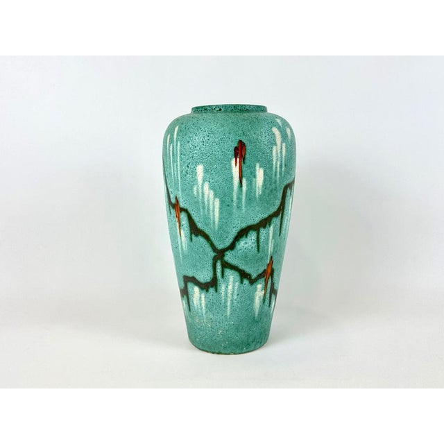 Fat Lava Ceramic Floor Vase from Scheurich Keramik, 1960s For Sale - Image 10 of 10