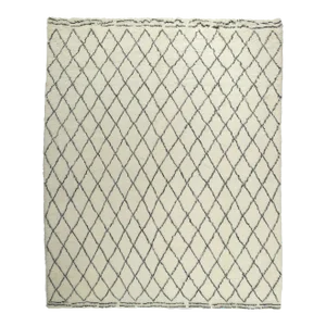 Vintage Modern Moroccan Area Rug - 10'03 X 13'00