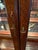 2000 - 2009 Attributed to Hekman Furniture Glass Front Display Cabinet With Burled Wood, Mirrored Back, Lighted and Glass Shelves, For Sale - Image 5 of 14