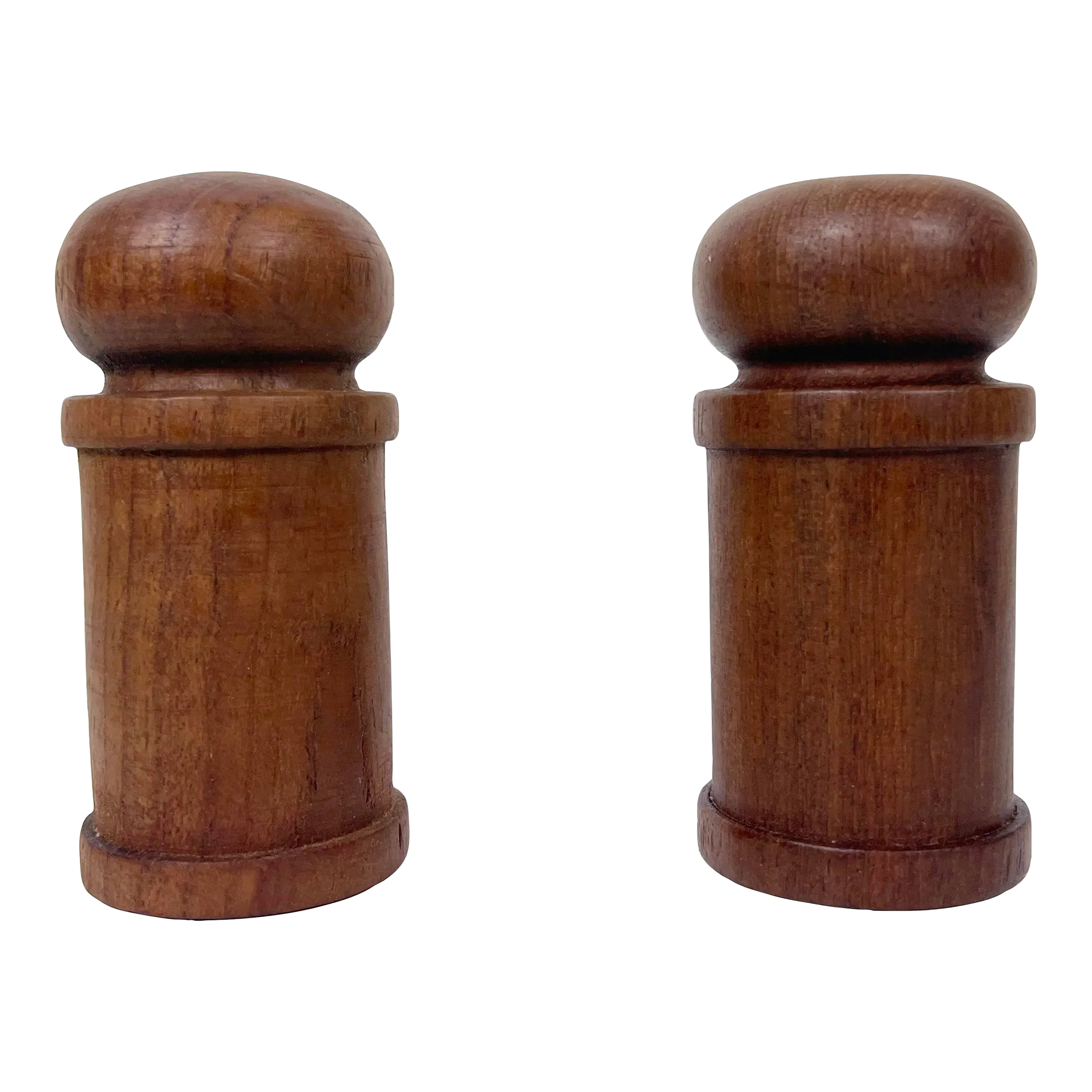 Vintage Danish Modern Salt and Pepper Shakers | Chairish