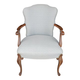 1920s Antique French Regency Armchair For Sale