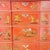 1960s Hollywood Regency Chinoiserie Red Lacquered Hand-Painted Chest of Drawers Attributed To Baker Furniture For Sale In San Diego - Image 6 of 11